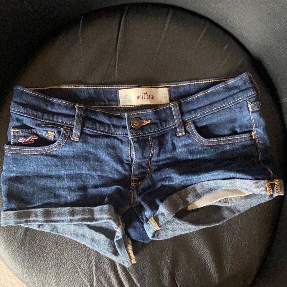 Hollister jean shorts